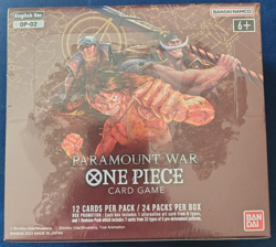 One Piece Paramount War Booster Box OP02 Booster 1st Print + Arcylic Case - Image 4