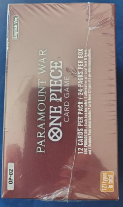 One Piece Paramount War Booster Box OP02 Booster 1st Print + Arcylic Case - Image 5