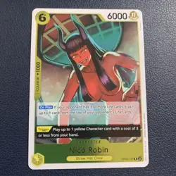 One Piece TCG - Nico Robin OP09-107 Rare - Image 1