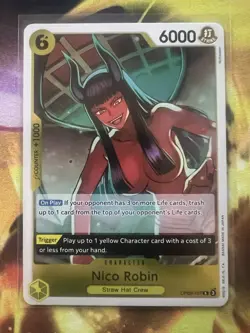 One Piece TCG - Nico Robin OP09-107 Emperors in the New World Rare! - Image 1