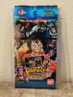 Bandai One Piece AR Formation Carddass 02 - 1 Sealed Pack - Image 1