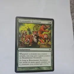 MTG Beastmaster Ascension Zendikar Regular NM - Image 1