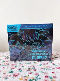 Pokemon Mega Evolution Phantasmal Flames TCG Elite Booster Box Brand New Sealed - Image 1