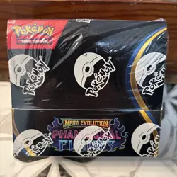 Pokemon TCG Mega Evolution PHANTASMAL FLAMES Booster Box NEW/Factory Sealed 36 - Image 1