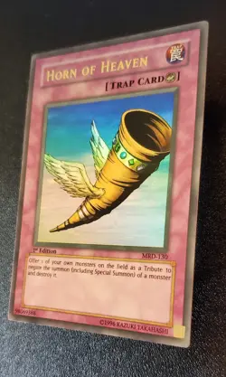 Yu-Gi-Oh! Horn of Heaven - MRD-130-Metal Raiders-1st Ed 2002 Original Near Mint - Image 3