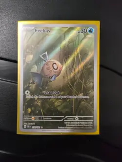 Feebas 198/191 - Illustration Rare Surging Sparks Pokemon TCG (LP) - Image 1