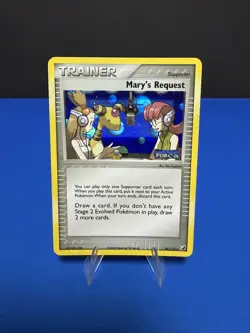 Pokemon Mary's Request Holo Stamped 86/115 ex Unseen Forces 2005 - LP/NM - Image 1