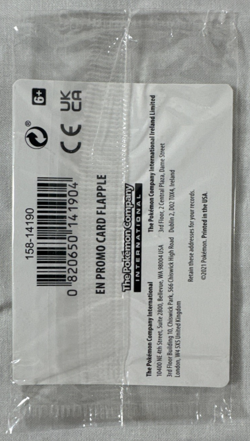 Pokemon TCG Flapple 22/192 Gamestop Exclusive Promo Holo Sealed - Image 2