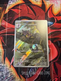 Pokemon TCG Liepard 137/086 Illustration Rare - Scarlet & Violet White Flare NM! - Image 1
