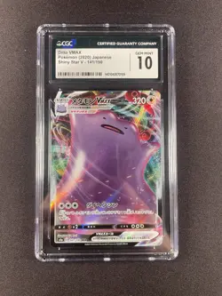 Pokemon TCG Ditto VMAX 141/190 Shiny Star V S4A Japanese Gem Mint 10 - Image 1