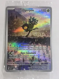 Teal Mask Ogerpon SVP 123 Twilight Masquerade SEALED ETB Promo Pokemon TCG NM - Image 1