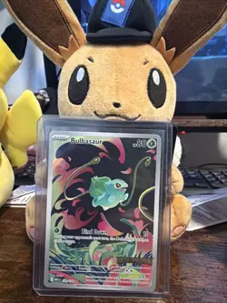 Pokemon Bulbasaur Holo Card Mega Evolution 133/132 ME01 - Image 1