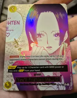 Boa Hancock - One Piece TCG - Op14-118 English - NM Rare Event Card - Image 1