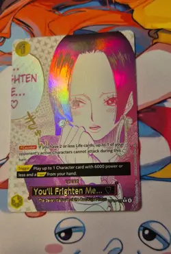 Boa Hancock - One Piece TCG - Op14-118 English - NM Rare Event Card - Image 2