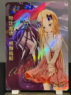 Goddess Story CCG Holo Foil Waifu Anime SZR Signature Cards - Abigail Williams - Image 1