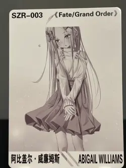Goddess Story CCG Holo Foil Waifu Anime SZR Signature Cards - Abigail Williams - Image 2