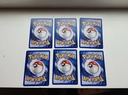 6 Ruby And Sapphire Pokemon Trading Cards - Image 2