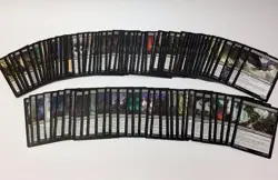 (90) MTG Black Card Bulk Lot Magic: The Gathering No Lands Modern - Image 2
