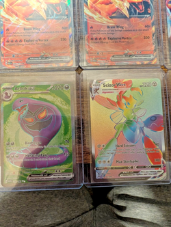 Pokemon card lot, modern EX, Vmax, Full Art (6 card lot) NM - Image 4