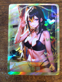 SSR Beautiful Waifu Card - Dehya - Goddess Story Genshin Impact FOIL - Image 1