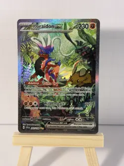 Pokemon TCG Koraidon EX Scarlet & Violet Base Set Holo Card 247/198 - Image 1