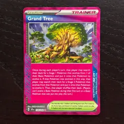 Grand Tree 136/142 Pokemon Stellar Crown SV ACE SPEC Rare Holo Card NM - Image 1