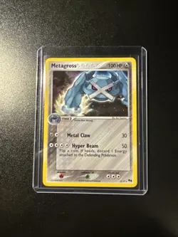 Pokemon Metagross Holo Rare Card 2/17 Pop Series 1 LP - Image 1