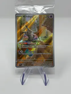 Mimikyu 075 Sv: Scarlet & Violet Promo Card Holo SEALED - Image 1