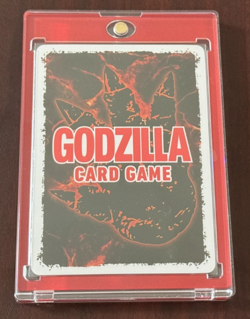 Godzilla Card Game Anger (Chibi Mothra) foil stamped autograph Rii Takahash - Image 3