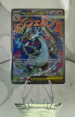 Mega Charizard X ex - MEP 023 - Black Star Promo - Pokemon Card - NM/M - Image 1