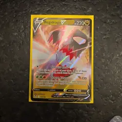 Regidrago V - 135/195 - Pokemon Silver Tempest Sword & Shield Ultra Rare Card NM - Image 1