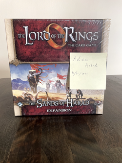 LotR LCG The Sands of Harad Expansion Box (sealed) - Image 1