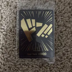 DON!! Black & Gold ENG Sealed | Promo Holo From One Piece TCG Card Game ENGLISH - Image 1