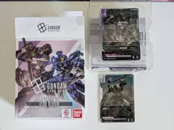 Gundam Card Game ST05 Iron Bloom Starter Deck with Bonus Card - Image 1