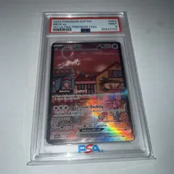 Pokemon TCG 2023 Ultra Premium Collection Mew EX Promo Card #53 PSA 9 Mint - Image 1