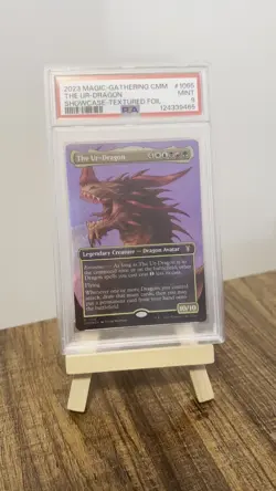 The Ur-Dragon (Textured Foil) -Foil Near Mint MTG Commander Masters - Image 2