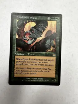 Symbiotic Wurm *Onslaught* MTG Magic the Gathering - Image 1