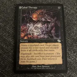 MTG Cabal Therapy - Judgment #062 LP - Image 1