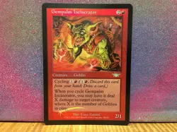 MTG Gempalm Incinerator Foil Legions Excellent Magic the Gathering - Image 1