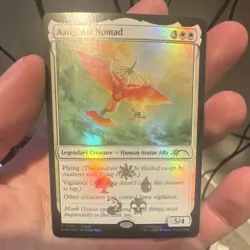 Magic: The Gathering Aang, Air Nomad P0001 Promo Foil Legendary Creature 5/4 - Image 1