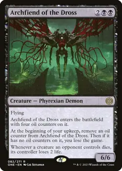 Archfiend of the Dross-Phyrexia: All Will Be One-Foil-82-NM - Image 1