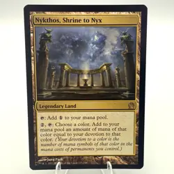 Magic : The Gathering Nykthos, Shrine to Nyx Theros Regular NM Minty - Image 1