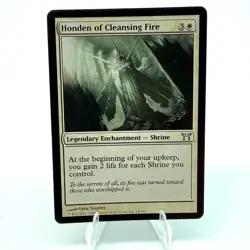 Magic the Gathering : Honden of Cleansing Fire Champions of Kamigawa Regular MP - Image 1