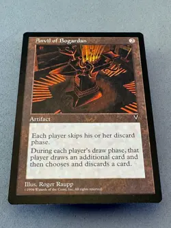 Anvil of Bogardan Visions MTG-Lightly Played EX/NM-Vintage Magic-RESERVE LIST - Image 3