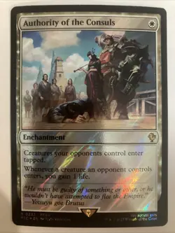 Authority of the Consuls (Surge Foil) R Commander: FINAL FANTASY 0232 NM - Image 1