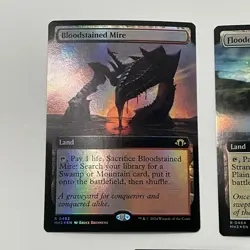 MTG Set Of 5 Fetch Lands *Foil* Extended Art Modern Horizons 3 MT/NM Free Ship - Image 2