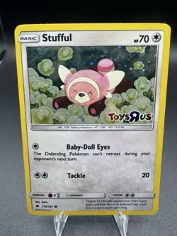Stufful Toys R US Burning Shadows Pokemon Promo Card NM/LP - Image 1