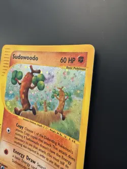 2003 Pokemon Aquapolis H24 Sudowoodo-holo - Image 4