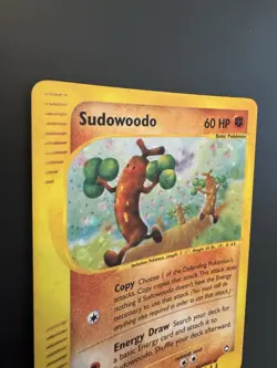 2003 Pokemon Aquapolis H24 Sudowoodo-holo - Image 5