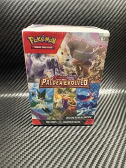 Pokemon TCG Paldea Evolved Booster Bundle New Sealed Scarlet & Violet 820650853623 - Image 1